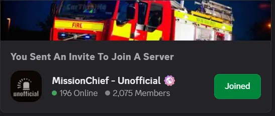 MissionChief Unofficial Discord